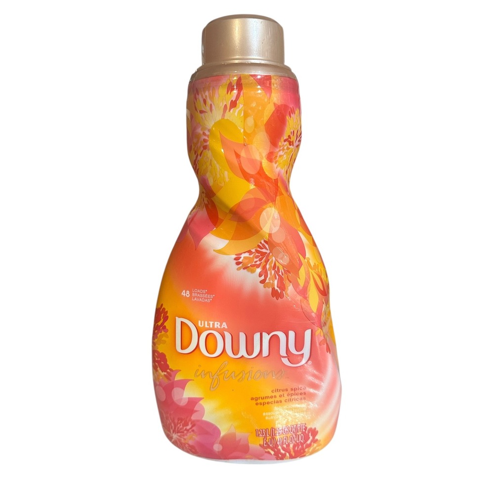 Downy Infusions‎ Citrus Spice Fabric Softener 41 oz – Discontinued, 48 Loads